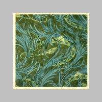 c. 1896, Design for a wallpaper showing water snakes for Essex and Company.jpg